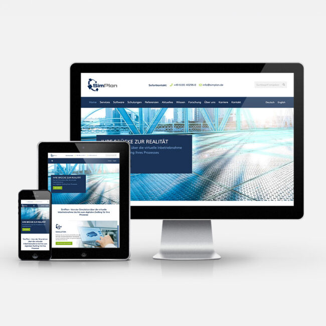 Website Relaunch SimPlan AG