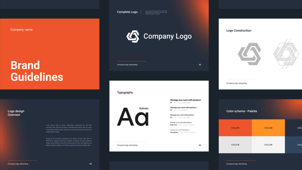 Brand Guidelines Illustrationsfoto - Inspiras Webagentur Frankfurt